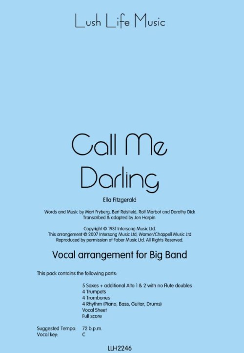 CALL ME DARLING (Vocal)